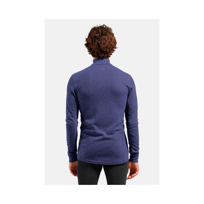 Odlo Active Warm Eco Bl Top Turtle Neck L/S Half Zip