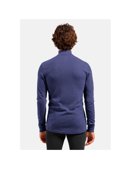 Odlo Active Warm Eco Bl Top Turtle Neck L/S Half Zip