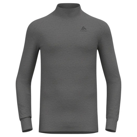 Majica s kratkimi rokavi Odlo BL TOP TURTLE LS ACT WARM Steel Gre