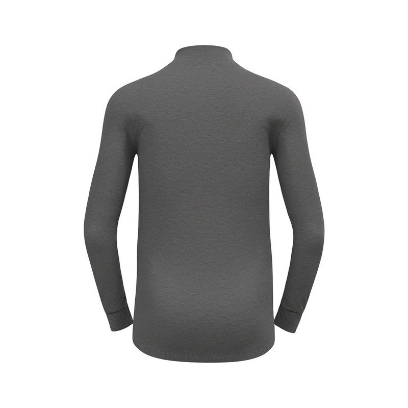 Majica s kratkimi rokavi Odlo BL TOP TURTLE LS ACT WARM Steel Gre