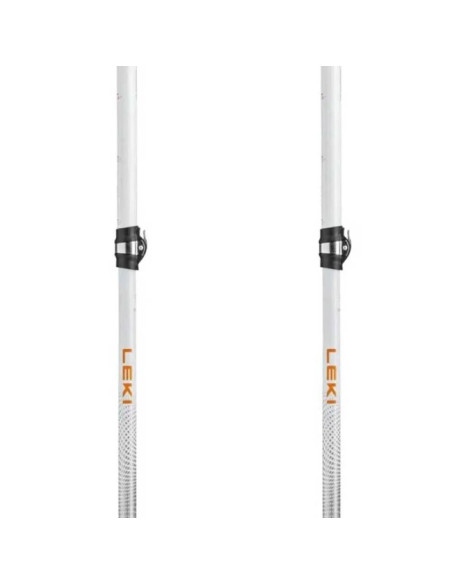Stolpar Leki CRESSIDA FX CARBON AS white-mango-silver