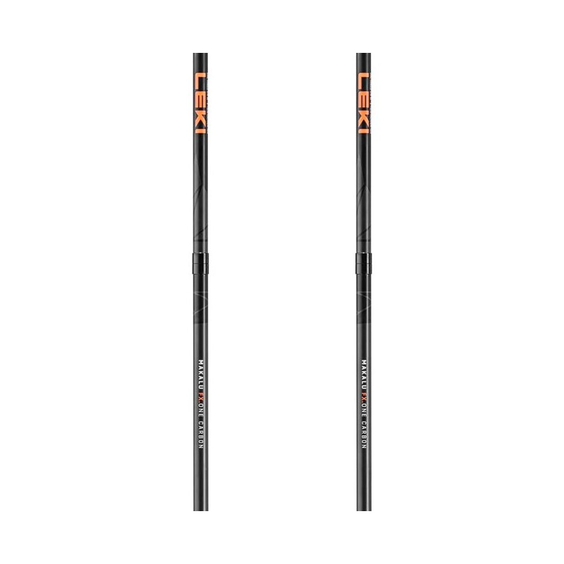 Stave Leki FX.ONE CARBON Blk-NatCarb-Orange