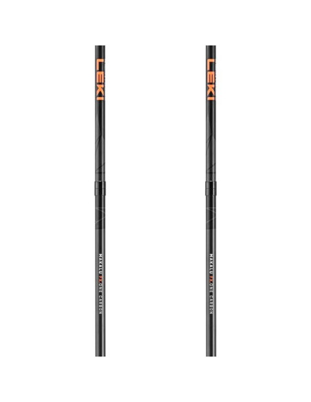 Hůlky Leki FX.ONE CARBON Blk-NatCarb-Orange