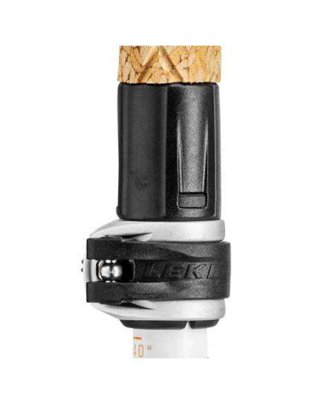 Palice Leki CRESSIDA FX CARBON AS white-mango-silver