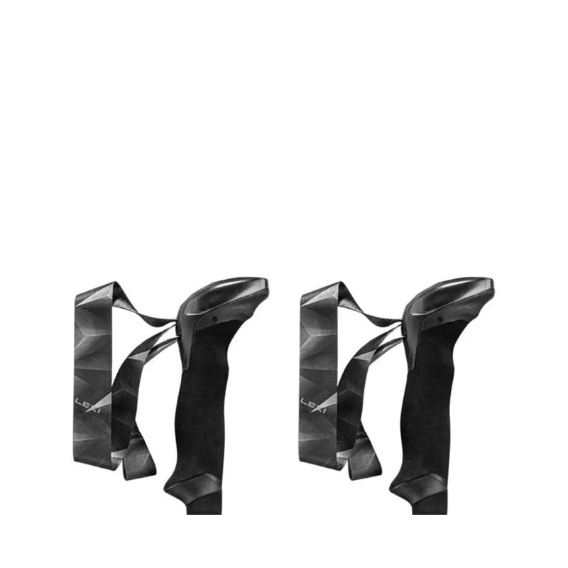 Stolpar Leki FX.ONE CARBON Blk-NatCarb-Orange