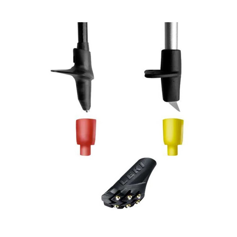 Punte Leki SILENT SPIKE PAD WALKING SYSTEM blk