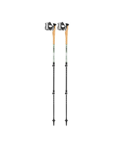 Bâtons Leki CROSS TRAIL CARBON White-Envy-Black