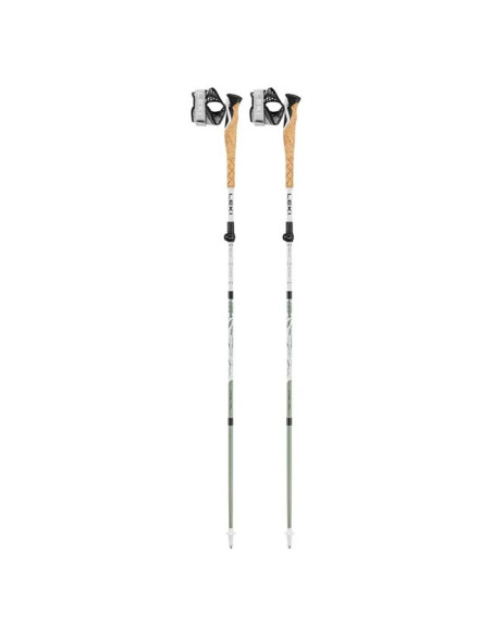Stave Leki CROSS TRAIL FX SUPERLITE White-Envy-Blk