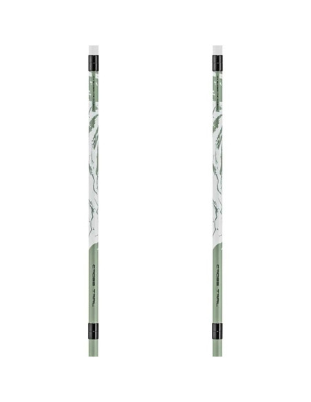 Kije Leki CROSS TRAIL FX SUPERLITE White-Envy-Blk