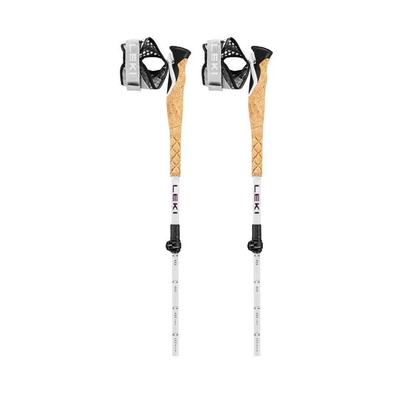 Bastones Leki CROSS TRAIL FX SUPERLITE COMP WHT-FE-Blk