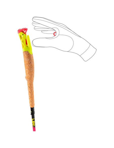 Ersatzteile Leki Lower seg for 65225852 105cm w/tip