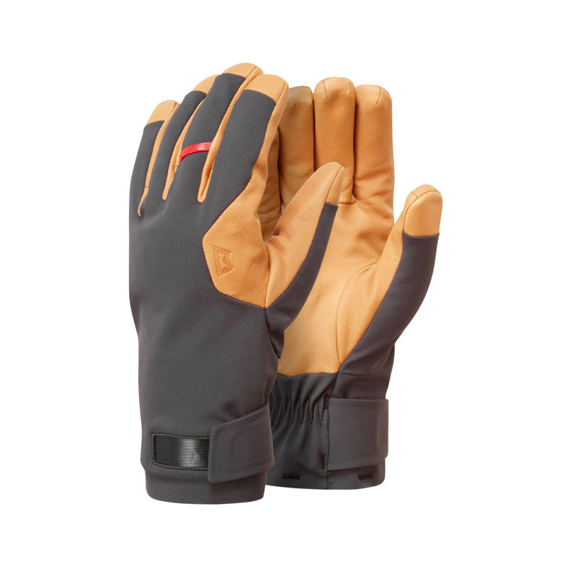 Handsker Mountain Equipment DIREKT Obsidian/Tan