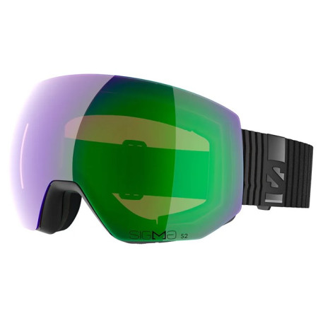 Masque Salomon RADIUM PRO SIGMA BLACK/EMERALD