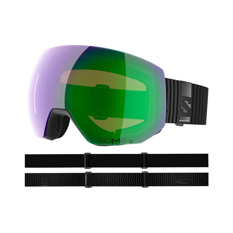 Mask Salomon RADIUM PRO SIGMA BLACK/EMERALD