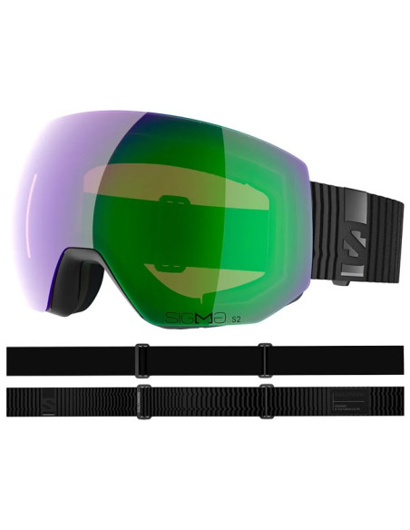 Kaukė Salomon RADIUM PRO SIGMA BLACK/EMERALD