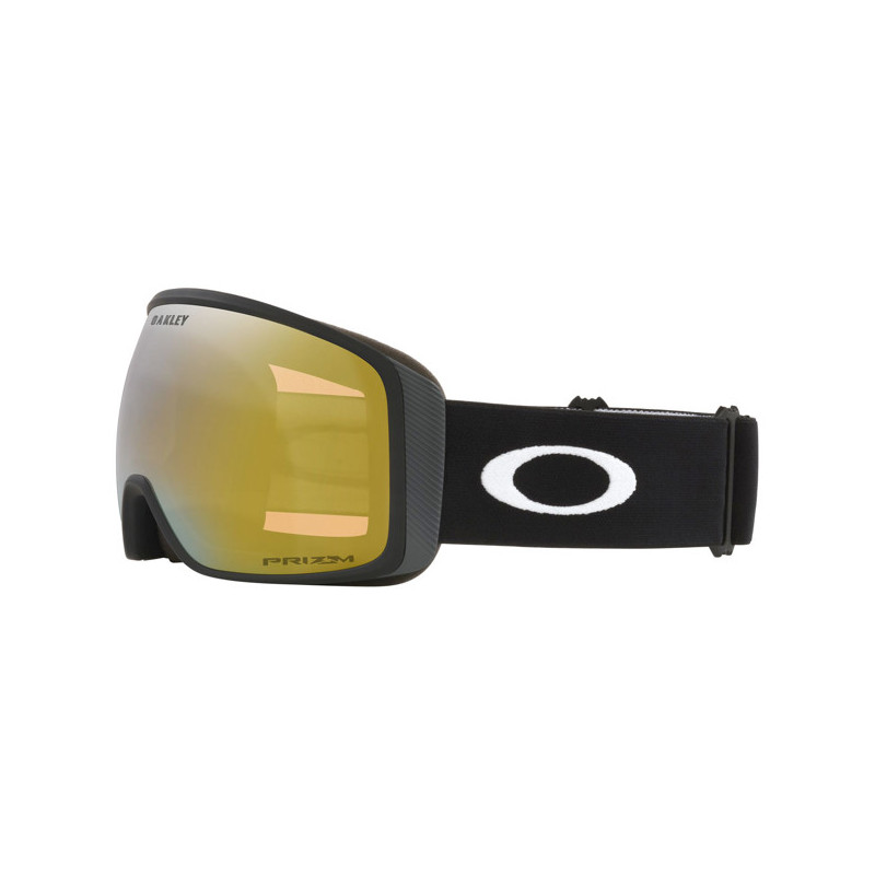 Bril Oakley Flight Trckr L Matte Blck w Sage Gol