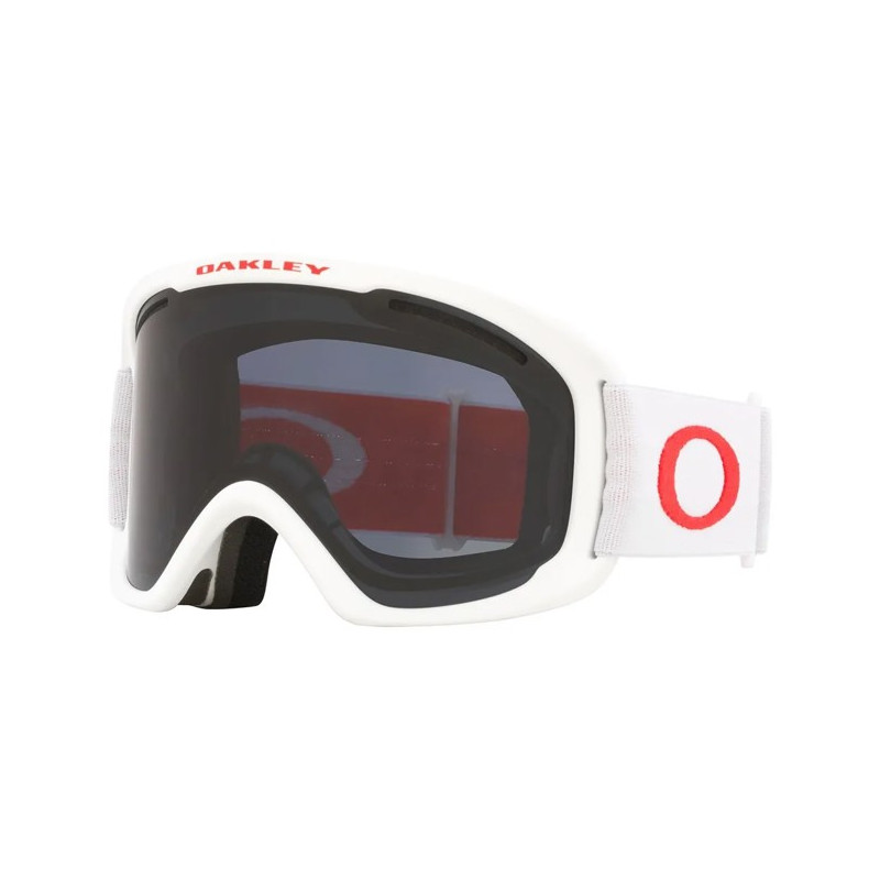 Occhiali Oakley FRAME 2.0 XL WHITE RED wDarkGrey&Pers