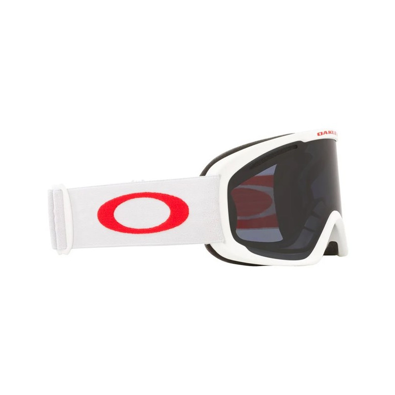 Occhiali Oakley FRAME 2.0 XL WHITE RED wDarkGrey&Pers