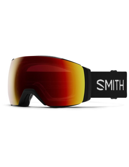 Lasit Smith IO MAG XL Black 22 Chromapop Sun Red Mi