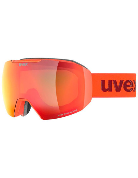 Kaukė Uvex Epic Attract Mirror Red