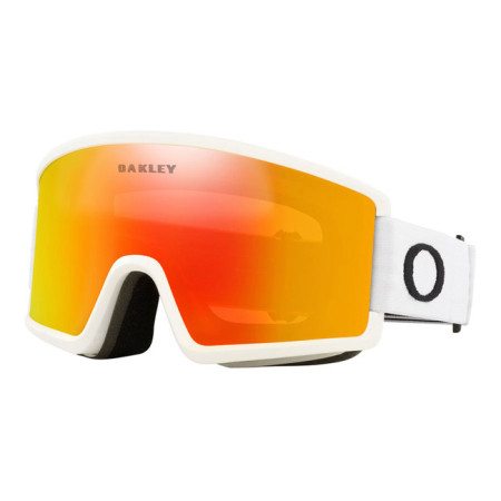 Brille Oakley Ridge Line L Matte White w/ Fire Irid