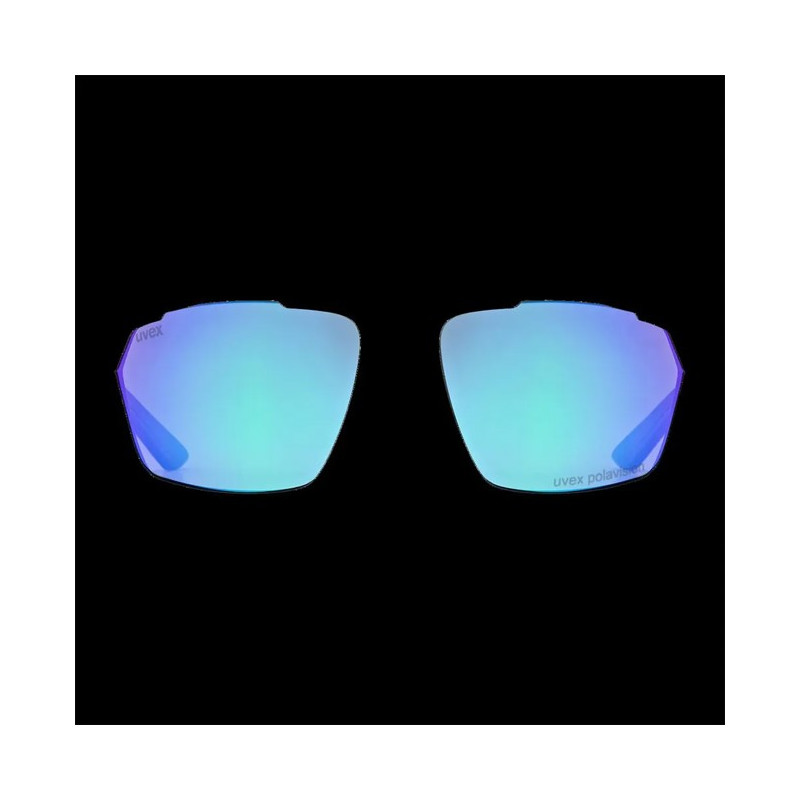 Glasses Uvex 233 P black matt/green C3