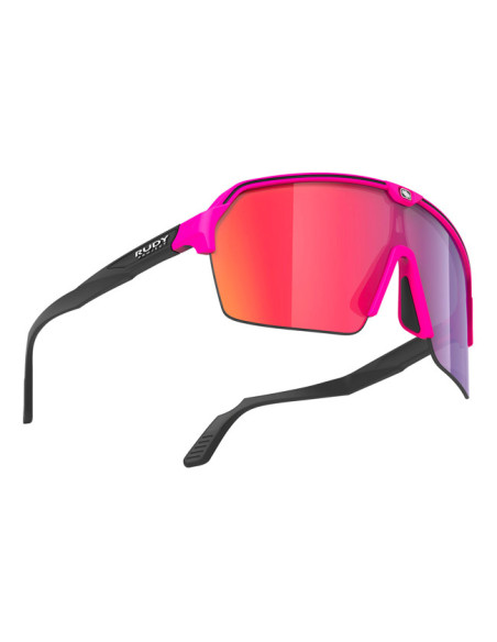 Glasögon Rudy Project SPINSHIELD AIR Pink Fluo Matte Mls Red