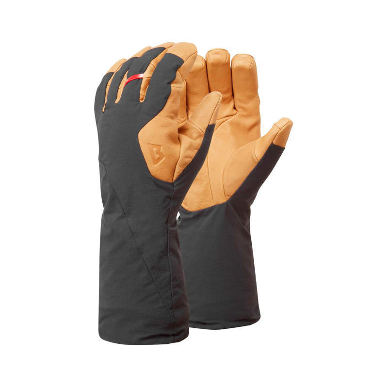 Handskar Mountain Equipment SERAC GAUNTLET Black/Tan