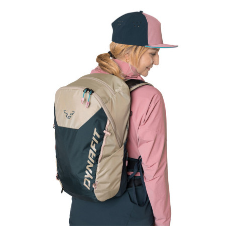 Zaino Dynafit TRANSALPER 22 W Rock Khaki/Blueberry