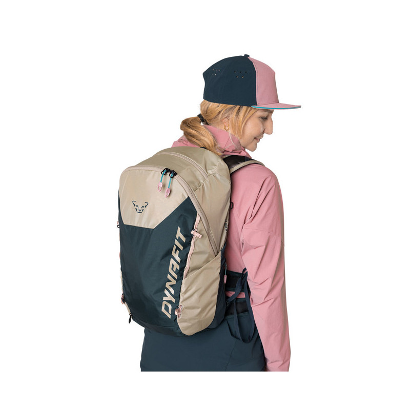 Mochila Dynafit TRANSALPER 22 W Rock Khaki/Blueberry