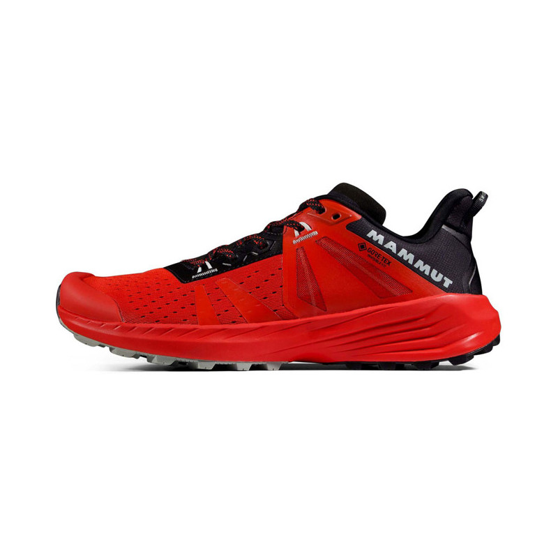 Hiking Shoes Mammut SAENTIS TR LOW GTX RED/BLACK
