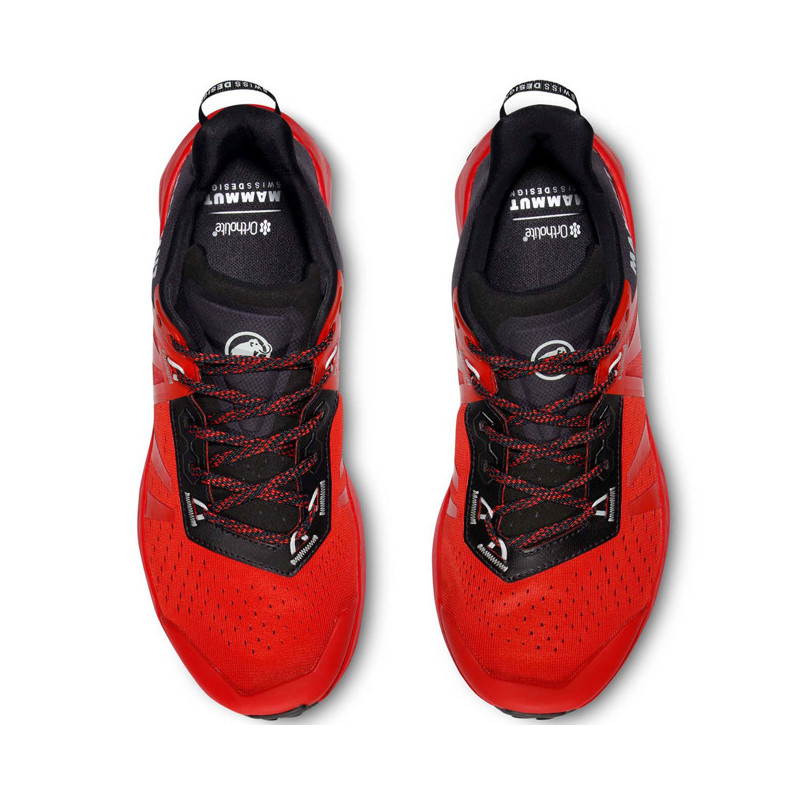 Turistická obuv Mammut SAENTIS TR LOW GTX RED/BLACK
