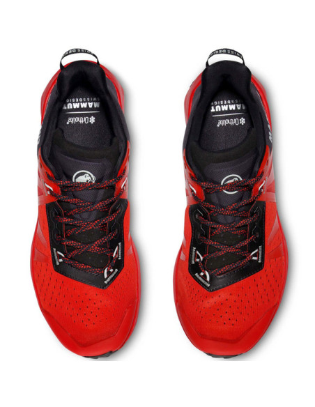 Hiking Shoes Mammut SAENTIS TR LOW GTX RED/BLACK