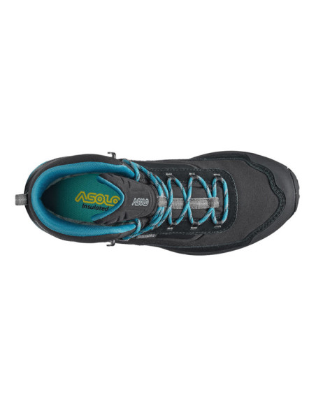 Botas Asolo NUUK GV ML Black/Blue Moon