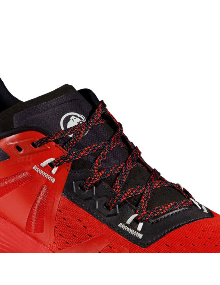 Wanderschuhe Mammut SAENTIS TR LOW GTX RED/BLACK