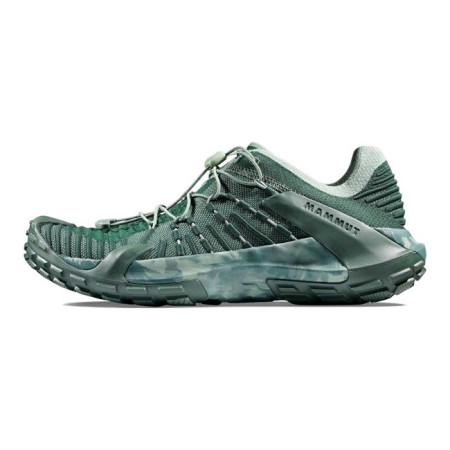 Wanderschuhe Mammut HUECO KNIT II LOW Dark Jade/Jade