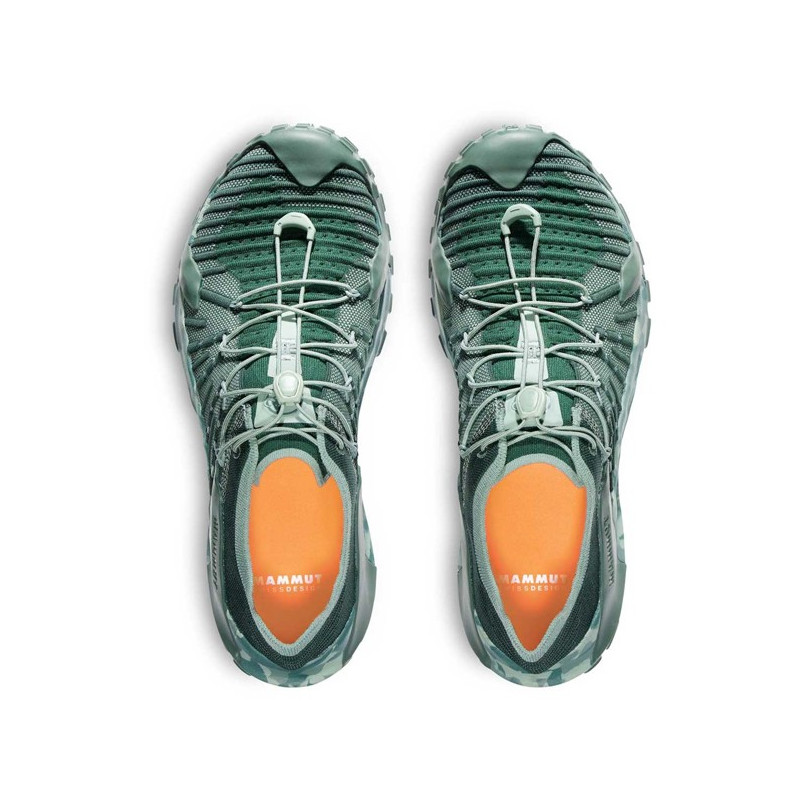 Vandresko Mammut HUECO KNIT II LOW Dark Jade/Jade