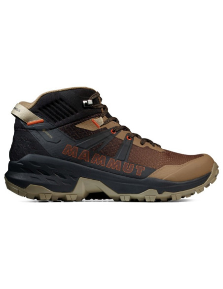 Støvler Mammut SERTIG II MID GTX Black/Dark Sand