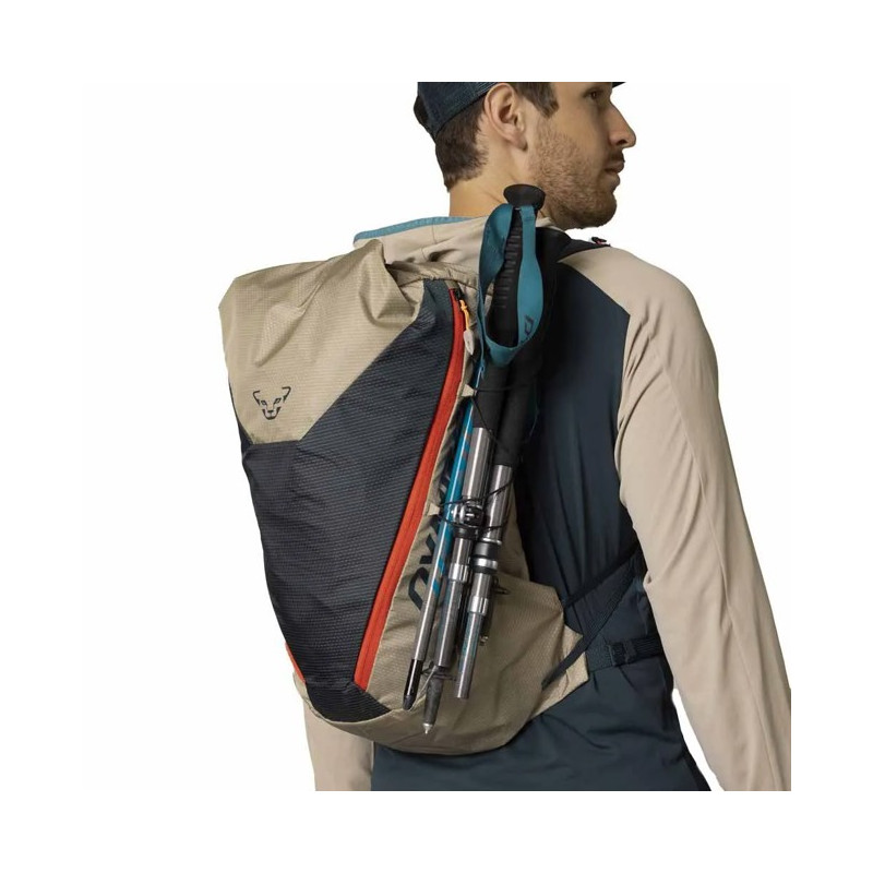 Zaino Dynafit TRAVERSE 16 Rock Khaki/Blueber