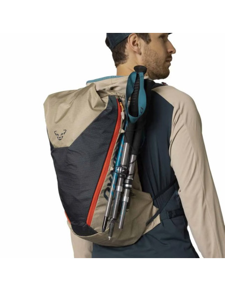 Zaino Dynafit TRAVERSE 16 Rock Khaki/Blueber