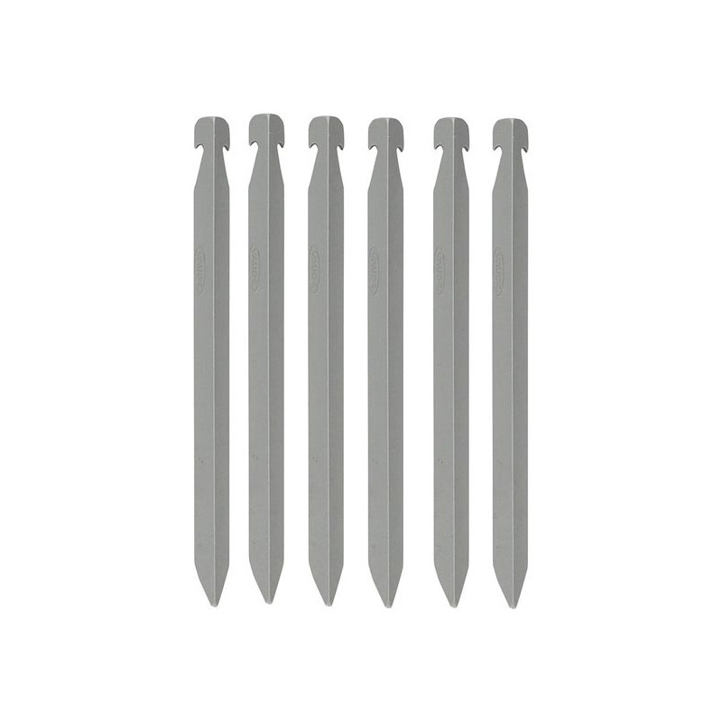 Vaude Piquetas Alu 6063 VPEG 18 cm (Pack 6)