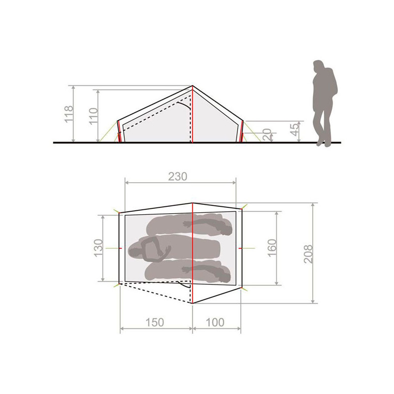 Vaude Lizard Seamless 2-3