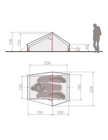 Vaude Lizard Seamless 2-3