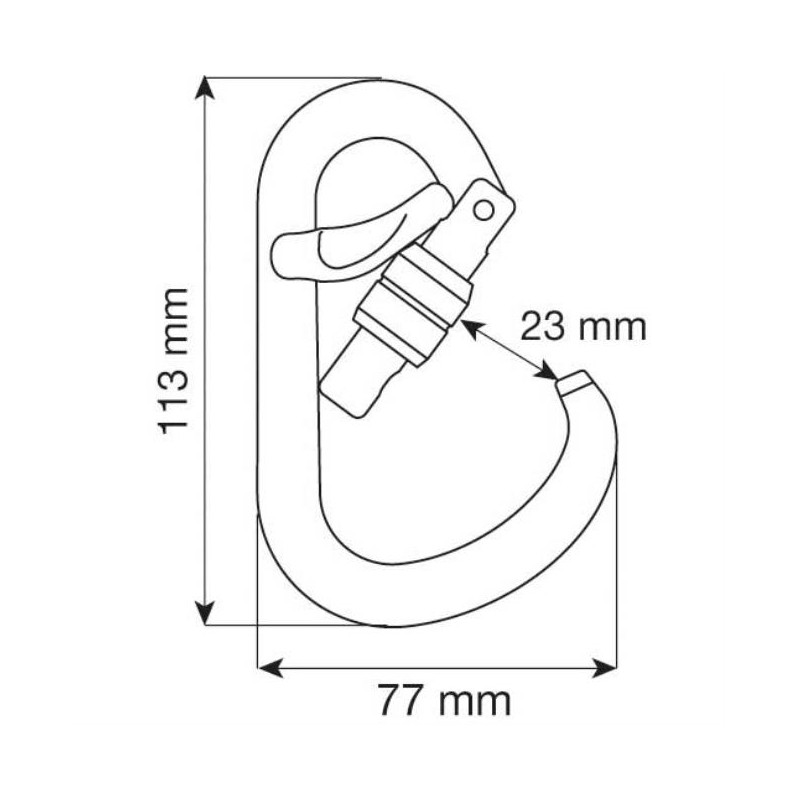 Camp Safety HMS Belay Lock
