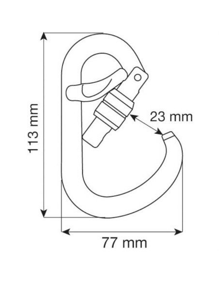 Camp Safety HMS Belay Lock