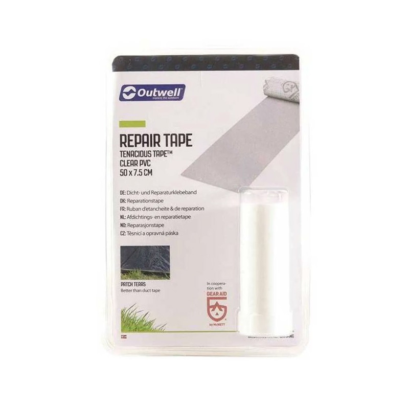 Band Outwell REPAIR TAPE CLEAR para ventanas