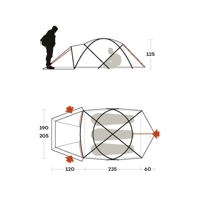 Telt Ferrino SNOWBOUND 3