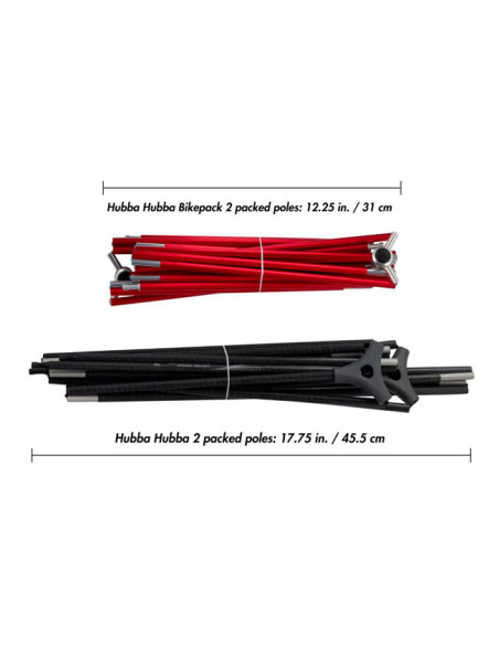 Šotor Msr Hubba Hubba Bikepack 2