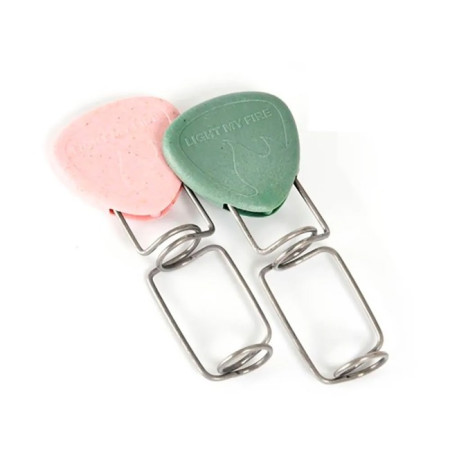 Įrankiai Light My Fire Gr.P FireFork Bio 2- pack green/pink