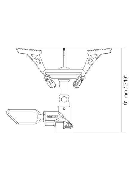 Fogão portátil Primus MICRON III